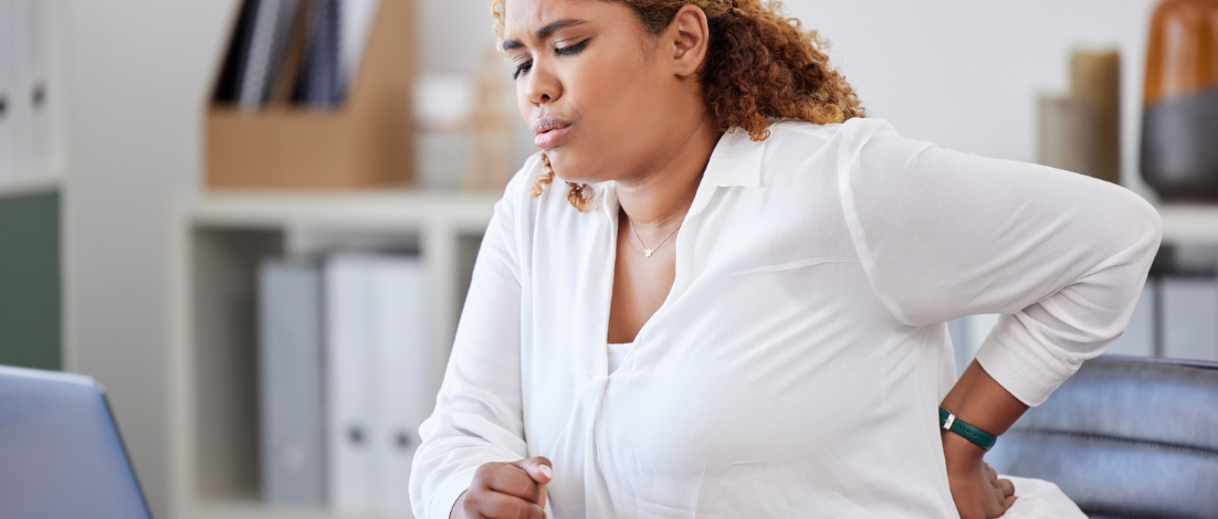 GYN secondary back hip pain VA